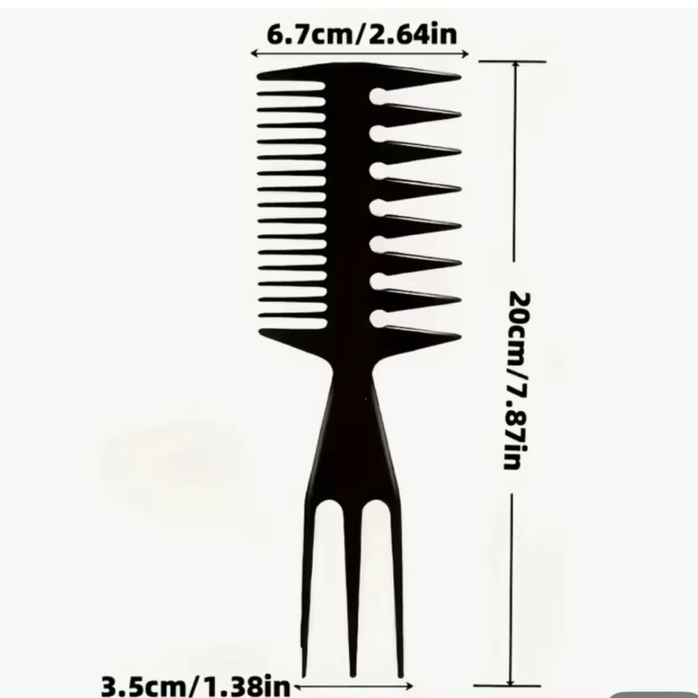 💕 $4 Bundled Black Multifunctional Styling Comb